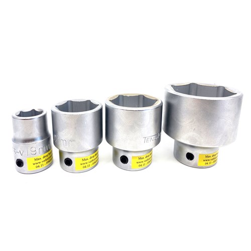 Pipe med sikring 3/4" tommer