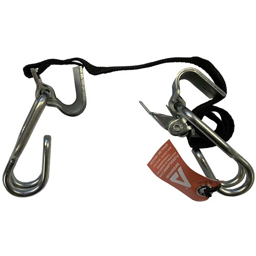 Krok for montering av sikkerhetsnett (flammehemmende) 22mm